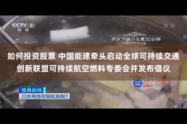 如何投资股票 中国能建牵头启动全球可持续交通创新联盟可持续航空燃料专委会并发布倡议